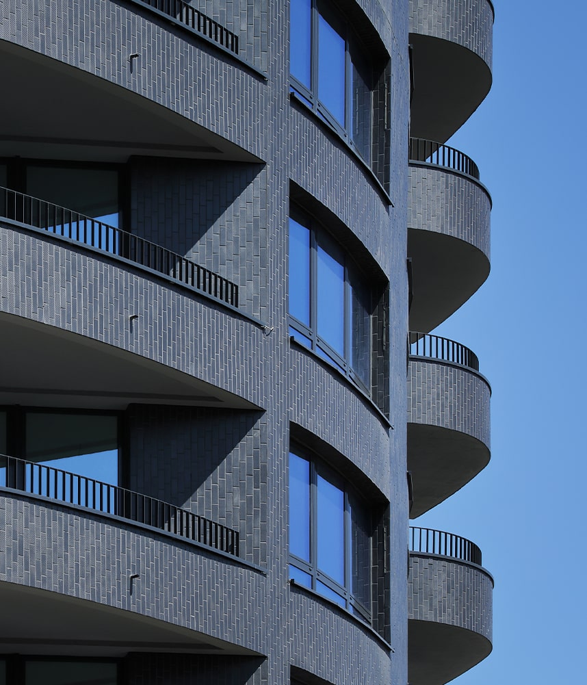 Stroeher Klinkerriemchen Architekturbrand Referenzen Opal Koeln 03