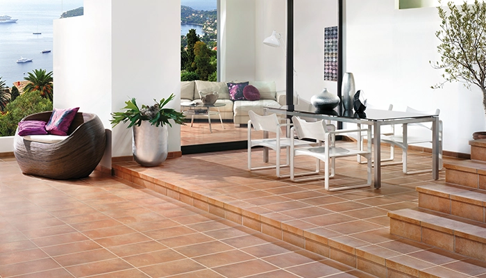 Stroeher Terrassenfliesen Aera Menue