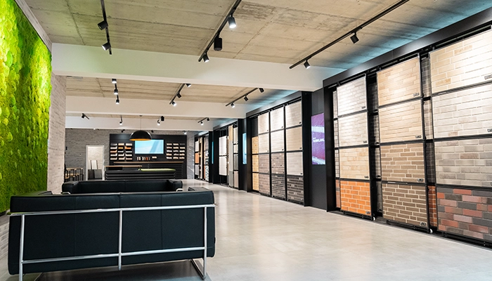 Stroeher Gruppe Showroom Menue